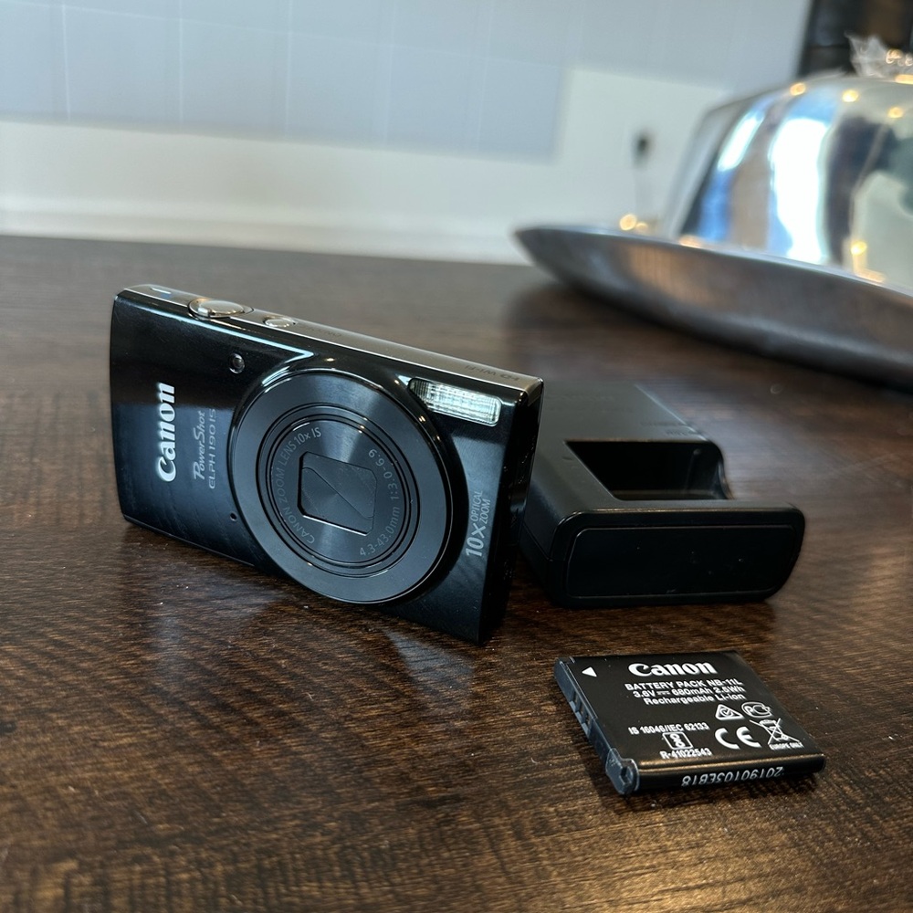 Canon PowerShot Black Digital Camera